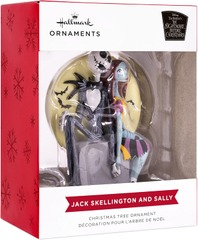 Hallmark Ornament: Red Box: Nightmare Before Christmas: Jack and Sally